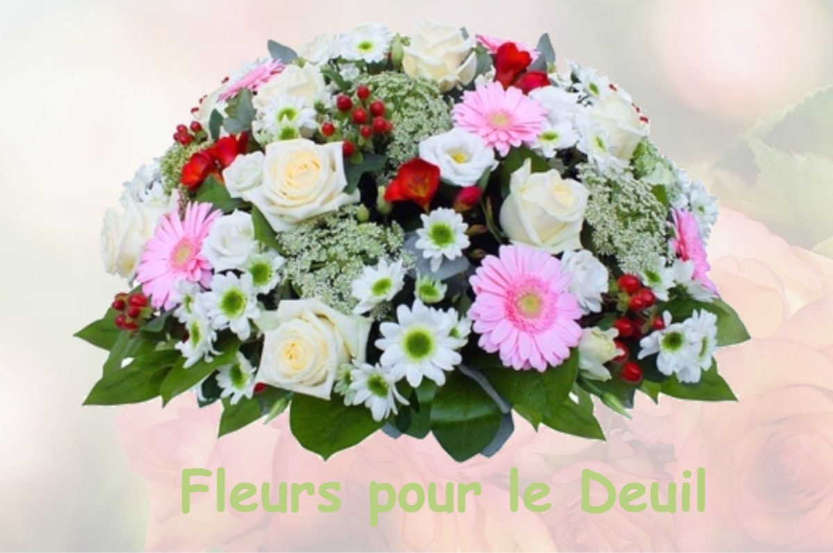 fleurs deuil TROYON